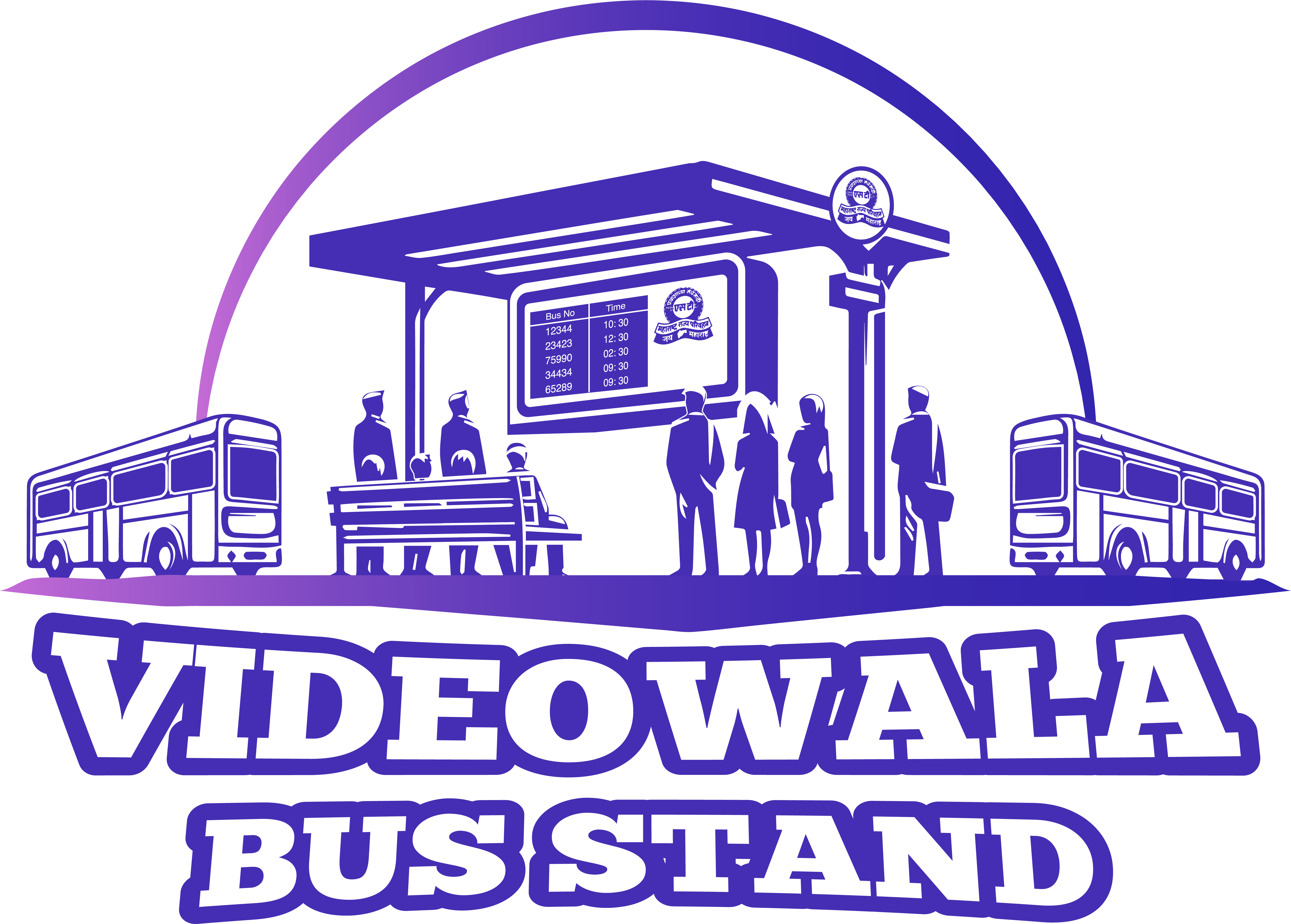 Videowala Bus Stand Logo